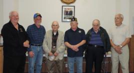 Five Tioga County (NY) residents recognized for decades of Legion membership