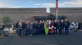 John J. Morris Post 62 Riders deliver gifts to 12 families over 2 days