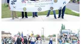 Col. Lewis L. Millett Memorial Post 38 South Korea - Armed Forces Day Parade at Osan Air Force Base