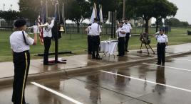 Honor guard defies weather to achieve successful Memorial Day event