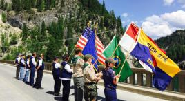 American Legion memorial ceremony