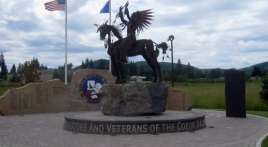 Coeur d'Alene Tribe Warrior Veterans Memorial & Veteran's Memorial Park 