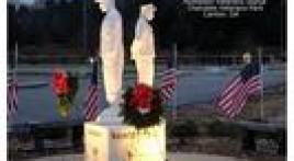 Candlelight vigil held at nation's only homeless veteran memorial