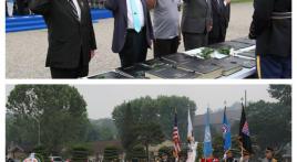 Memorial Day ceremony at Knight Field, Yongsan Garrison, Seoul, South Korea 