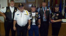 Riders Chapter 284 installs officers 