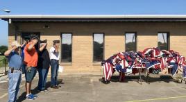 Holley-Riddle Post 21 and Boy Scout troops partner in flag retirement ceremony 
