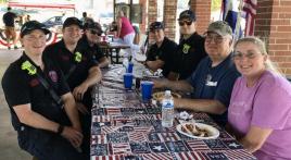 Squadrons and posts unite for first responders
