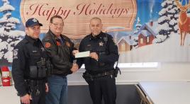 Round Lake Post 1170 supports "Shop with a Cop"