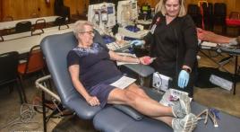 Another great blood drive at Malta Bend