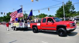 Post 630 leads Montgomery 4th of July Parade