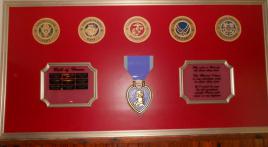 American Legion Post 101 dedicates Purple Heart Wall