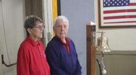 Veterans Day with the help of an Iwo Jima survivor and World War I widow