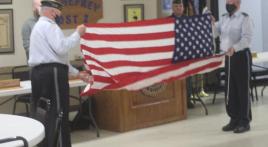 Flag flown in honor of Iwo Jima given to local museum