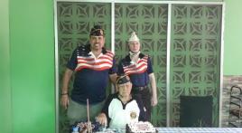 Oldest member in Allen "Pop" Reeves American Legion Post 123 turns 100