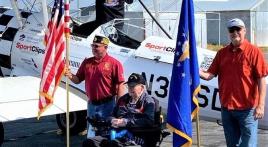 World War II Air Force veteran returns to the sky