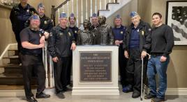 Sons of The American Legion Squadron 105 of Belleville donated $3,500 to Fisher House