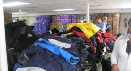 Homeless veteran program, partners donate over 3,500 winter coats ahead of cold weather