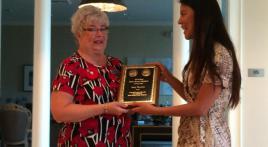 Oceanside, California post 146 Auxiliary President receives national recognition