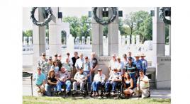 WWII group from Kansas enjoys Honor Flight reunion