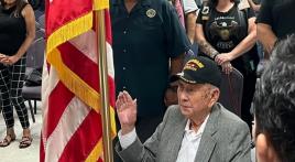 WWII veteran joins Legion post before 100th birthday