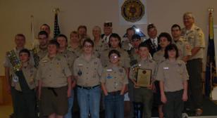 100th Anniversary Celebration with Boy Scouts 