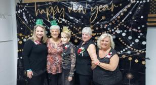 John J. Morris Post 62 rings in the new year with decorations, food, music and dancing