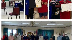 Francis Scott Key Squadron 11 and past commander honor Marine Vietnam veteran 