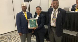 Dartez-Williams honored as Department Citizen of the Year