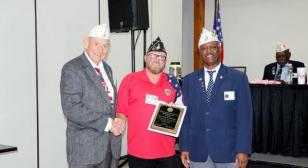 Post 244 receives Department Membership Award