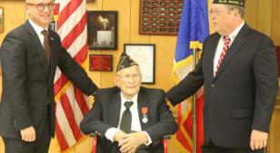 Legionnaire awarded French Legion d'Honneur