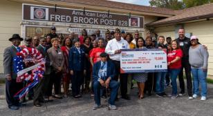 H-E-B Operation Appreciation supports Fred Brock Post 828 on Veterans Day