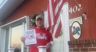 Post 193 (Cape May, N.J.) 89-year-old chaplain completes 100 Miles for Hope