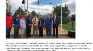 Eagle Scout creates "Flags of Gratitude" memorial
