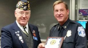 American Legion Post 449 honors police department