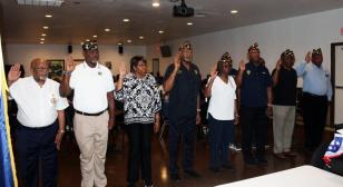 Fred Brock Post 828 holds Joint Installations of Officers Ceremony