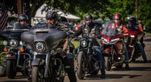American Legion Riders rally helps veteran with PTSD