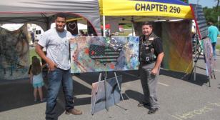 Heroes heART helps veterans and first responders heal through art