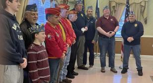 New York Sons of the American Legion Squadron 1682 donates to local Marine Corps League