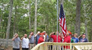 County veterans come out to help terminally ill Marine veteran