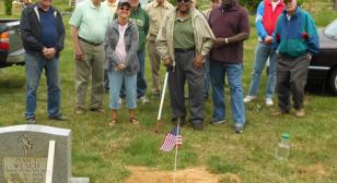 Veterans' grave markers