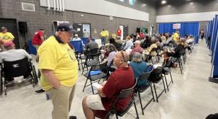 Veterans assisted at the annual Veterans Experience Action Center in North Carolina