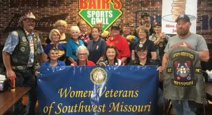 Women Veterans Post 1214 helps support wreaths for fallen heroes