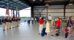 American Legion, Post 543 Honor Guard at change of command ceremony