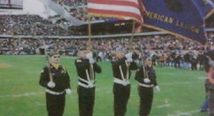 Post 76 presents colors for Chicago Bears game