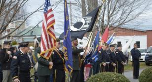 The John C. Londraville American Legion Honors Four Purple Heart Recipients 