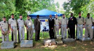 Post 31 Color Guard honors fallen Tuskegee Airman 73 years after his death