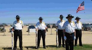 John J. Morris Post 62 Honor Guard Perform Several Days at Mobile Vietnam Wall Memorial