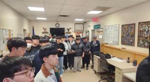 South Korean students invade American Legion post in Des Plaines, Ill.
