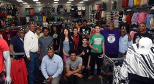 Fred Brock Post 828, H-E-B Operation Appreciation provide students with new shoes
