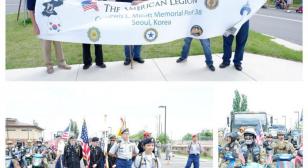 Col. Lewis L. Millett Memorial Post 38 South Korea - Armed Forces Day Parade at Osan Air Force Base